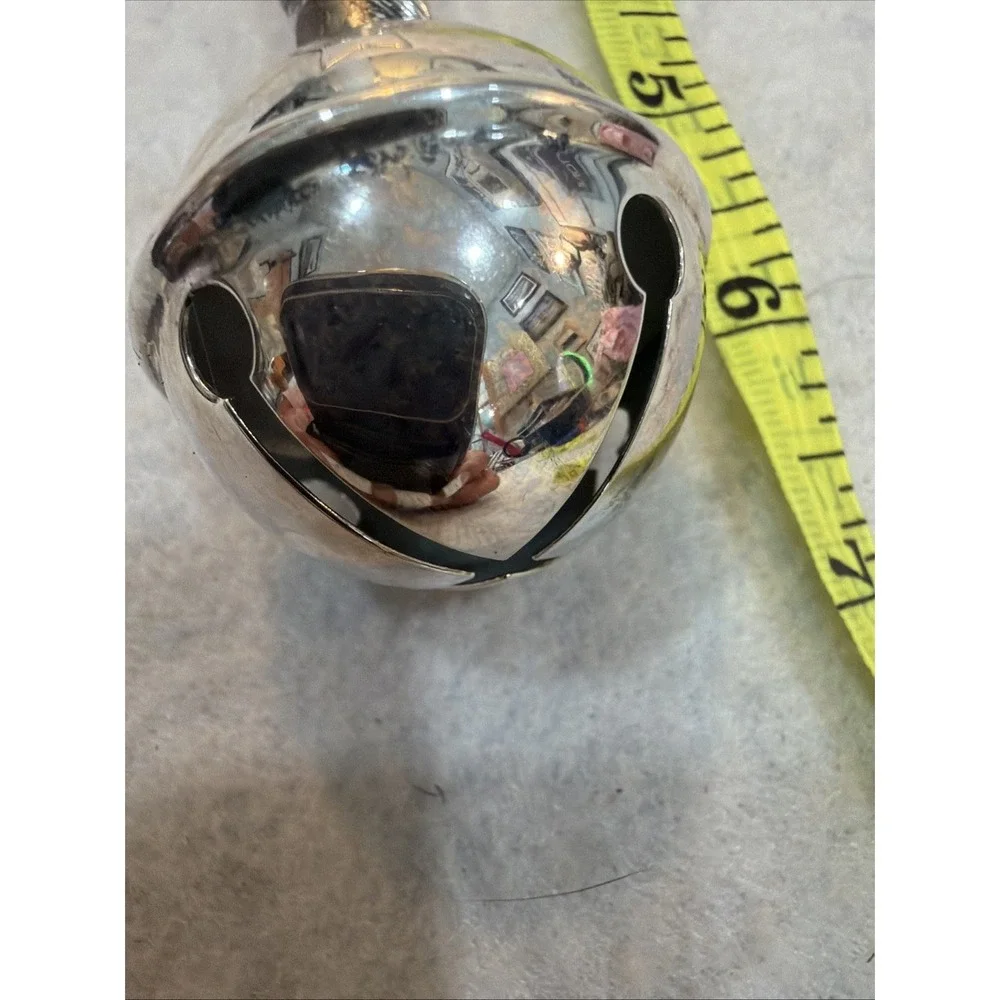 Neiman‎ Marcus's Silver Plated Jingle Bell Bottle Opener 6.5